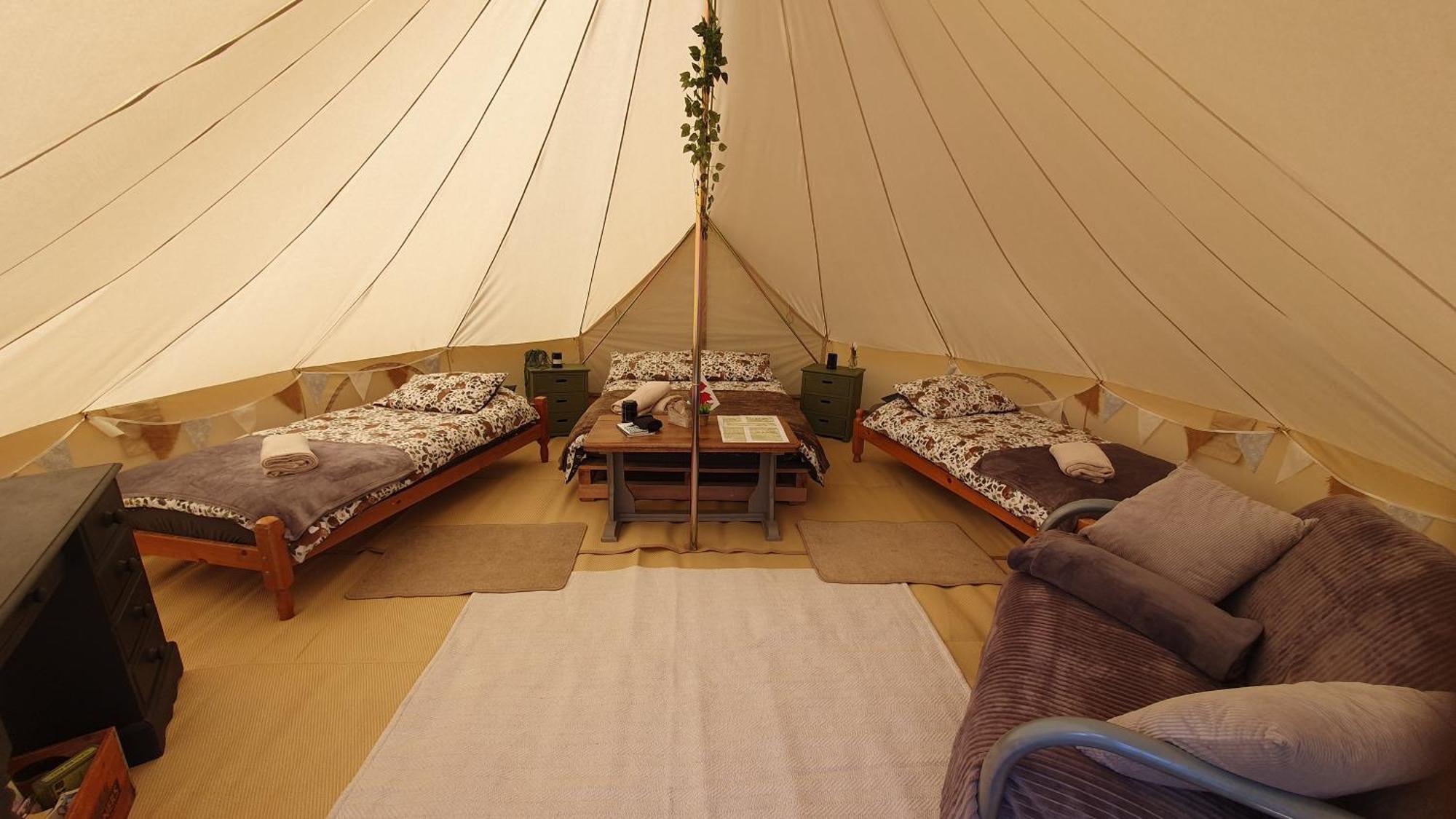 Hotel Calon Y Goedwig Glamping Llandovery Exterior foto